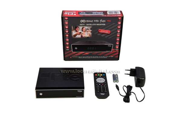 EXTREME HD-FLEX FLEX FTE eXtreme HD Satellite Receiver HD-12 and 220 volts
