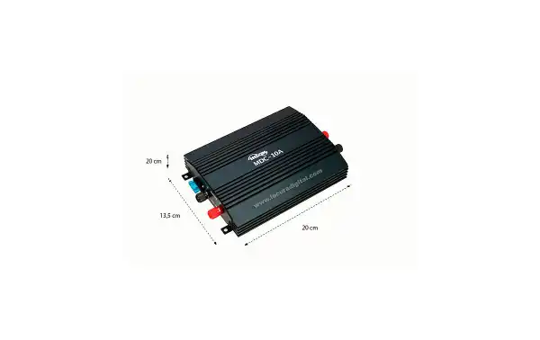MDC10A HOXIN Conversor DC-DC. Reductor de tensión 24 - 12 voltios 10 amperios. Tecnología lineal de alta calidad muy resistente.