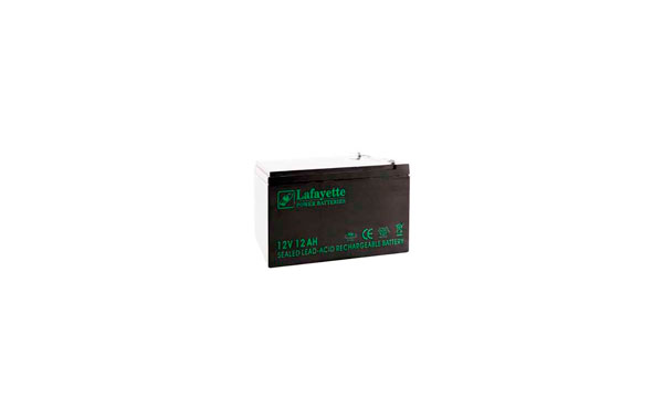 SW 12120 BATERIA DE PLOMO RECARGABLE Lafayette Power VOLTAGE 12 V. Capacidad 12 amperios. Terminal: T2