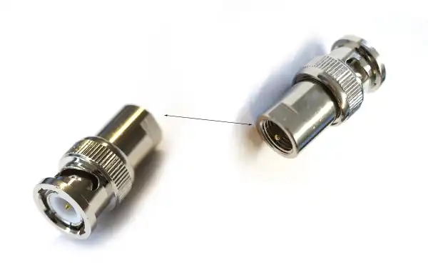 FME-BNC Adapter FME Male to BNC Male
