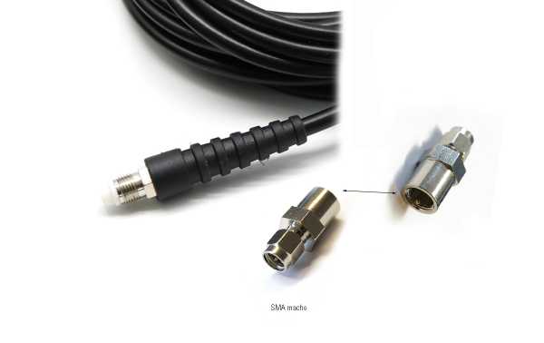 Adaptateur FMESMA FME Male vers SMA Male