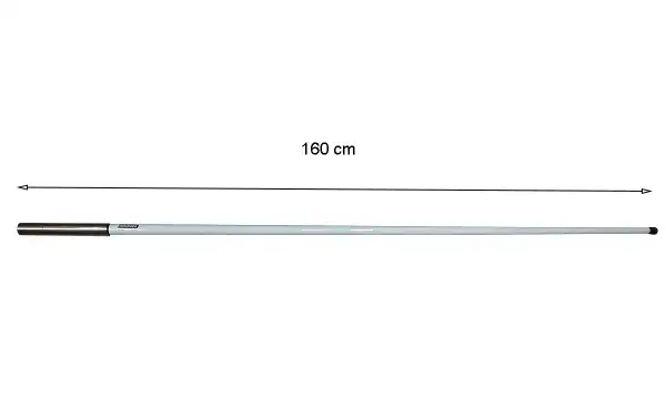 MIRMIDON FOX154 Antena profissional VHF 144-163 Mhz. 3 dB de comprimento 1, 6 mts
