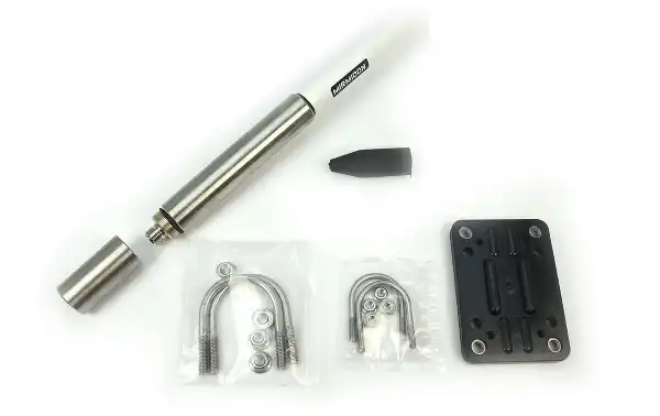 MIRMIDON FOX154 Antena profissional VHF 144-163 Mhz. 3 dB de comprimento 1, 6 mts