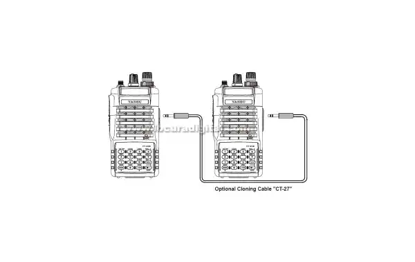 YAESU FT-250E KIT 1. Monoband Walkie 144 mHz VHF cloning