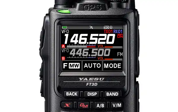 Yaesu FT-3DE Walkie talkie bibanda144 VHF/ 430 UHF