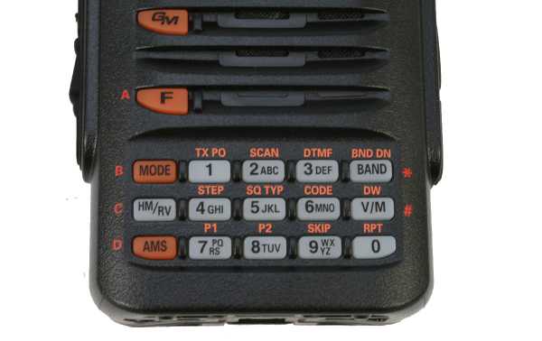 YAESU FT-70DE analog and digital Dual Band 5W Handheld Transceiver