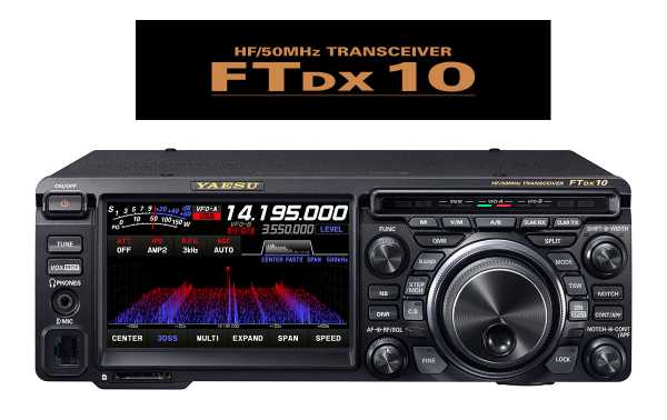 horario Tamano relativo horario YAESU FT-DX-10 HF transmitter 1.8 - 50 Mhz power 100 watts