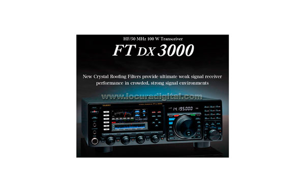 YAESU FT DX  3000 HF/50 MHZ