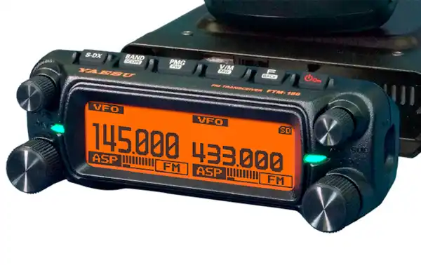 YAESU FTM-150-E-ASP Émetteur mobile NUMÉRIQUE BI-BANDE 144/ 430 Mhz