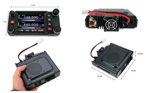 YAESU FTM-400XDE DIGITAL BI-BAND mobile station 144/430 Mhz