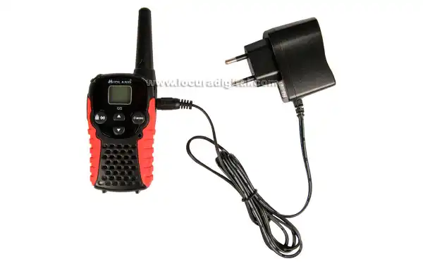 MIDLAND G-5C couple free use walkies PMR 446 + earpiece PIN19 DOS -S