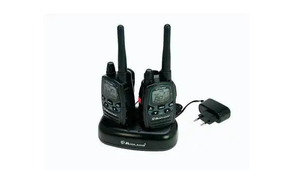 MIDLAND G7E-PRO PAREJA DE WALKIES DE USO LIBRE PMR 446.Blister 2 unidades de Walkies sin necesidad de licencia. ALTAS PRESTACIONES !! NUEVO MODELO !! 