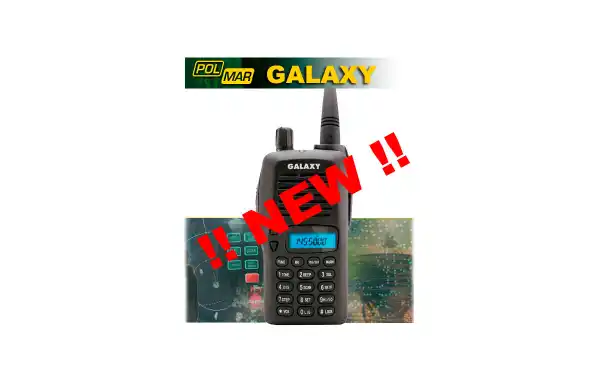 POLMAR GALAXY WALKIE TALKIE MONO BANDA VHF 144 MHZ 2 METROS