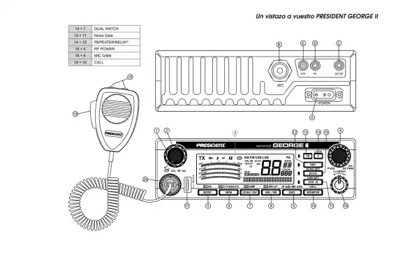 Iluminação LCD multifuncional: O display LCD multifuncional oferece 7 opções de iluminação diferentes para personalizar a aparência do dispositivo.