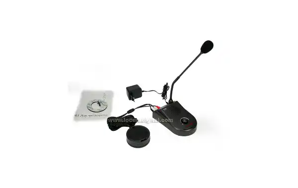 GM20P Conjunto intercomunicador especial para taquillas, ventanilla.