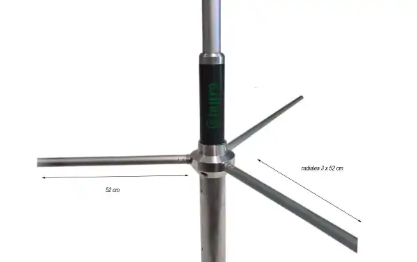 TAGRA GP-144 5/8 VHF 136-174 Mhz antenna.