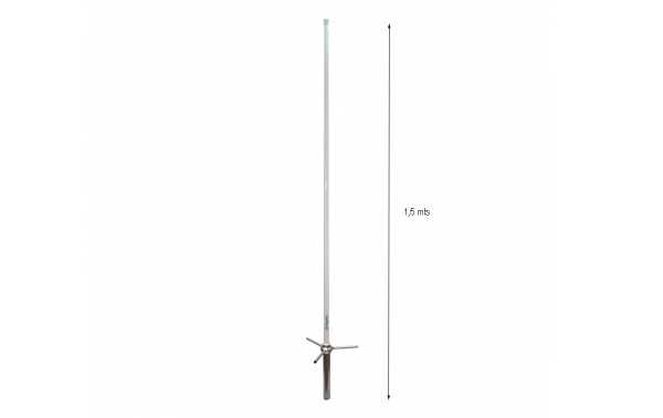 TAGRA GPC-868-12 Omnidirectional vertical antenna 868 Mhz Length 1.5 meters