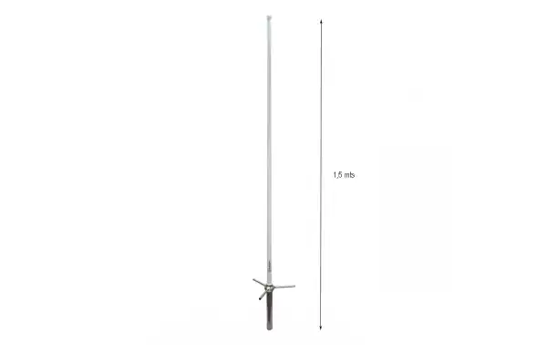 TAGRA GPC-868-12 Antena vertical Omnidireccional 868 Mhz Longitud 1,5 mts