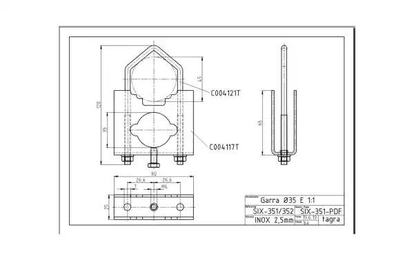 TAGRA GPC-868-12 Antena vertical Omnidireccional 868 Mhz Longitud 1,5 mts