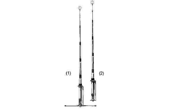 SIRIO GPE 27 5/8. Antena de base CB 26-28 Mhz. 5/8 de onda