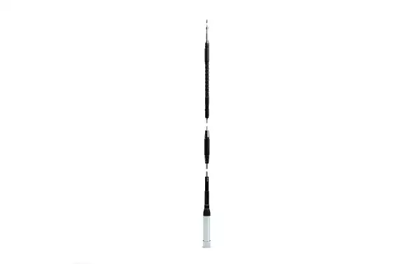 Le HamKing CR-8900 est une antenne mobile conçue pour offrir de meilleures performances sur 29 MHz, 50 MHz, 144 MHz et 430 MHz.Longueur: 126 cm (50 "environ) Puissance maximale: 60 W.