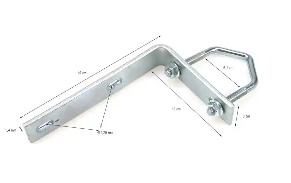 MIRMIDON HARD-95150 Bracket Support Fixing with dowels
