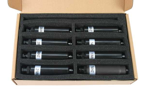 Kit de antena HHF-750 HAMKING HF 7, 10, 14, 18, 21, 24, 28 (29) e 50 Mhz