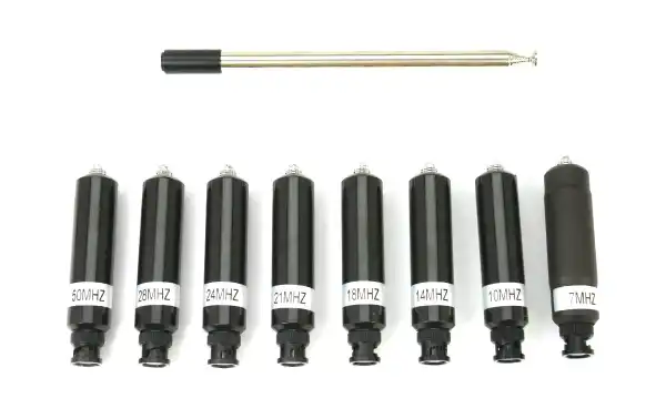 HHF-750 HAMKING Kit antena HF 7, 10, 14, 18, 21, 24, 28 (29) y 50 Mhz