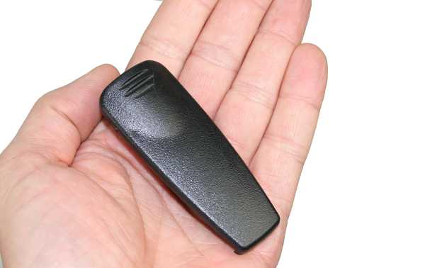 Clip Ceinture De Rechange Pour Radio Motorola HLN9714 - Noir, Fixation Rapide Et Sûre