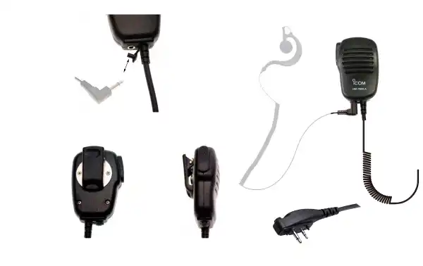 el micrófono-altavoz HM-158LA es un accesorio profesional de alta calidad diseñado para radios ICOM IC-F1000 y IC-F2000. Su diseño resistente, pulsador PTT sobredimensionado, conexión para auricular externo y características adicionales lo convierten en u