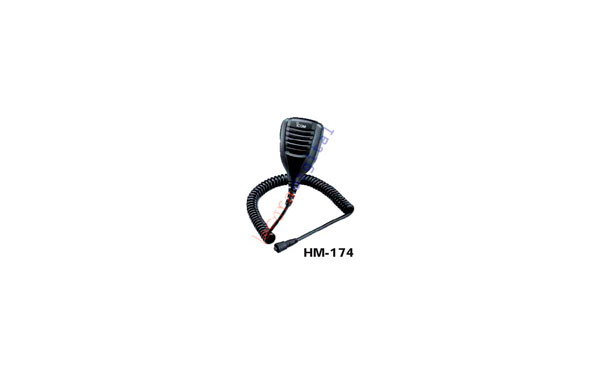 HM 174 Microaltavoz de solapa IPX7 PARA ICOM ICE92D