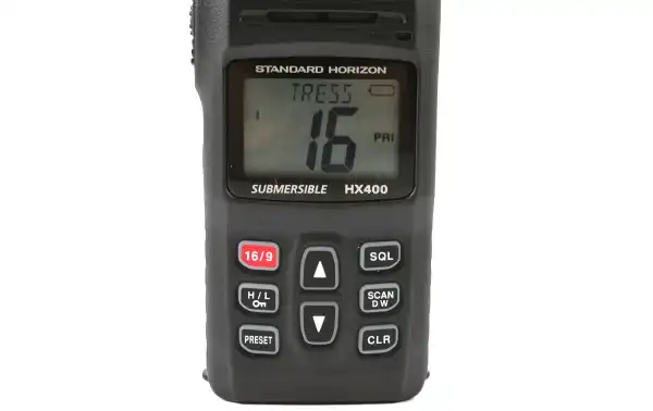 PADRÃO HORIZON HX-400-E submersível IPX8 banda marinha VHF Walkie