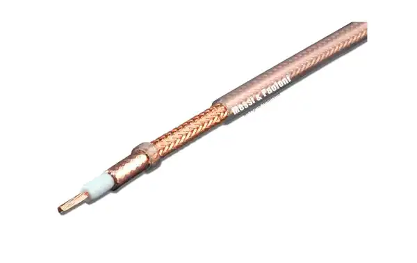 HYPERFLEX-5 CRYSTAL Cable Coaxial transparente Diametro 5,4 mm