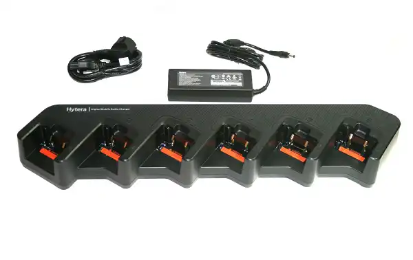 HYTERA MCL19 EU Cargador de 6 unidades walkies BD505LF, BD505, BD555