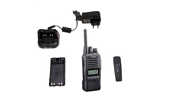 IC-F29SDR Walkie talkie analógico PMR 446 e digital dPMR 446