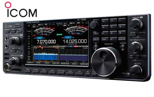 ICOM IC-7610 Émetteur-récepteur HF / Mode tout en 50 MHz.