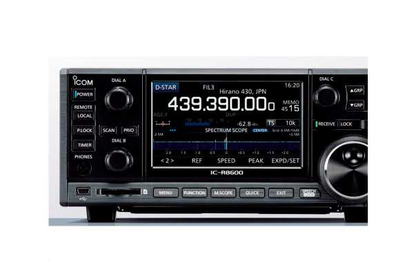 ICOM IC-R8600 10kHz - 3GHz Broadband Scanner- P25, NXDN and ICOM IC-R8600 10kHz - 3GHz Broadband Scanner- P25, NXDN and