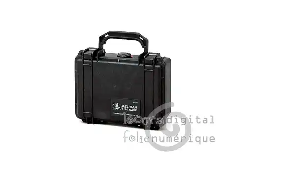 1120-000-110 Maleta de protección Negra, con espuma