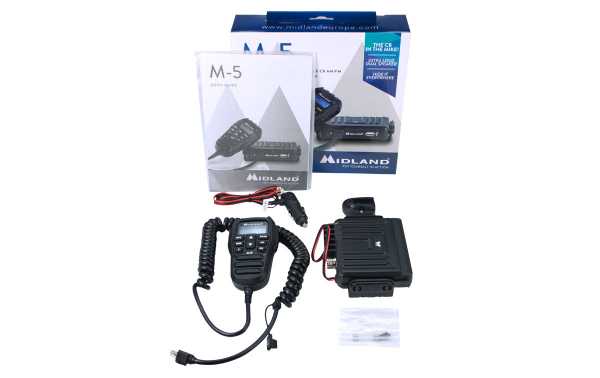 MIDLAND-M-5 CB MULTI station avec commandes dans le microphone