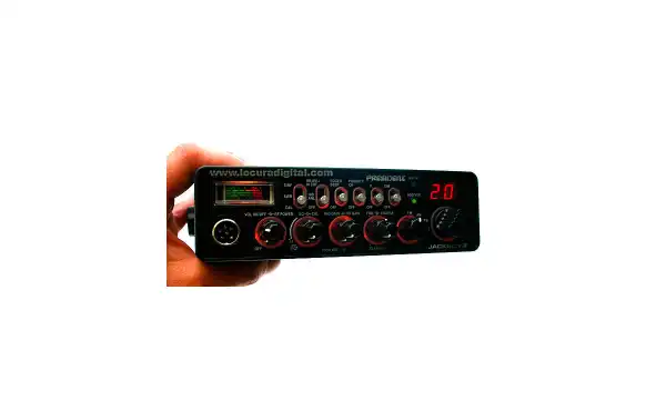 PRESIDENT JACKSON II ASC CB RADIO 40 AM / FM / USB / LSB CHANNELS All European Standards
