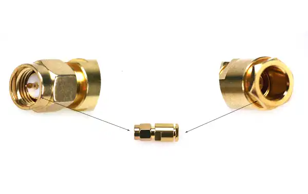 Conector de solda macho JR6852 SMA compatível para cabo RG58