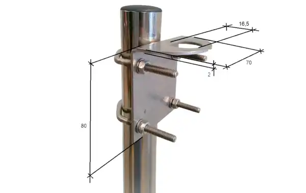 Tagra KF-230: Stainless Steel Mount for Antennas and Nautical Applications