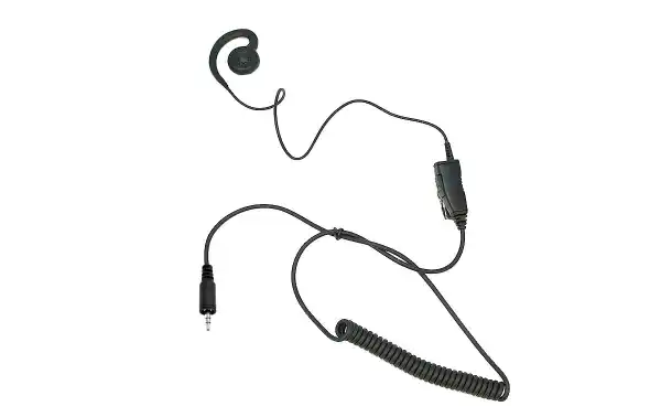 KHS34 KENWOOD Micro-écouteur original avec PTT pour walkie PKT-23.