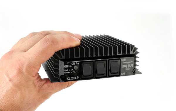 RM KL-203P HF amplifier 25 to 30 Mhz.100 w MOSFET preamplifier