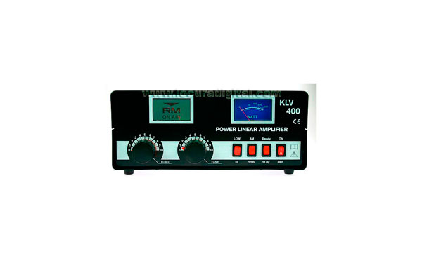 RM KLV 400  AMPLIFICADOR 26-30 Mhz RED 200W VALVULAS EL519 x 2 