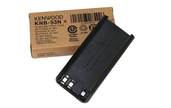 KNB53NM KENWOOD bateria original NI-MH 1.400 mAh. Válido para walkies TK-3201, TK-3301, TK-2302 e TK-3302. Também substitui o KNB29 e o KNB30