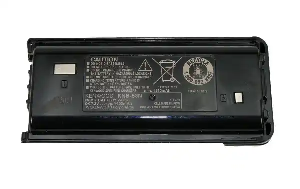 KNB53NM KENWOOD bateria original NI-MH 1.400 mAh. Válido para walkies TK-3201, TK-3301, TK-2302 e TK-3302. Também substitui o KNB29 e o KNB30