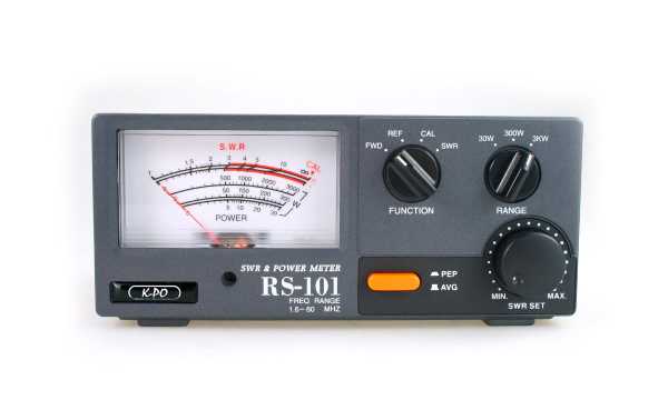 Testeur D'Ondes Stationnaires NISSEI RS-101 - Wattmètre 1.6-60MHz 0-3kW