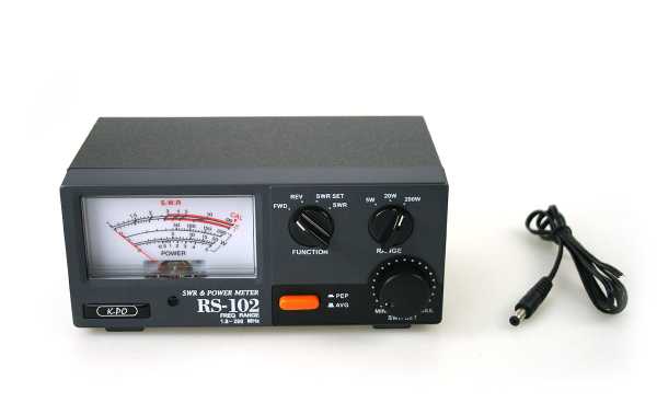 RS-102 K-PO SWR METER / Wattmètre 1.8 - 200 Mhz / 5 20 200 W