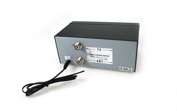 K-PO TX-402 Medidor ROE SWR y potencia 125 a 525 Mhz. Rango PL hembra